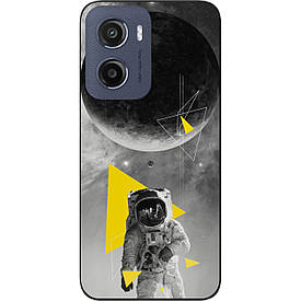 Чохол силіконовий Case для Motorola Moto E15 з картинкою Астронавт