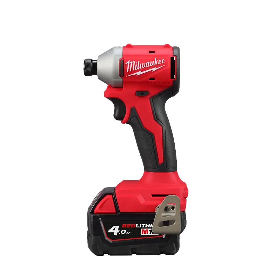 Гайковерт ударний акумуляторний Milwaukee M18 BLIDRC-402C акумулятор 2шт, зарядний у кейсі (4933492840)