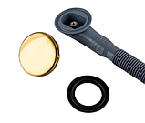 Сифон для ванни Золото-клік клак, фото 3