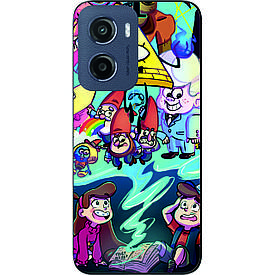 Силіконовий чохол Case для Motorola Moto E15 з картинкою Гравіті Фолз