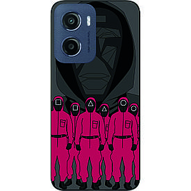 Силіконовий чохол Case для Motorola Moto E15 з картинкою Гра в кальмаращики