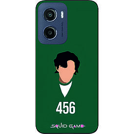 Силіконовий чохол Case для Motorola Moto E15 з картинкою Гра в кальмара Гравець 456