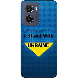 Силіконовий чохол Case для Motorola Moto E15 з картинкою Серце