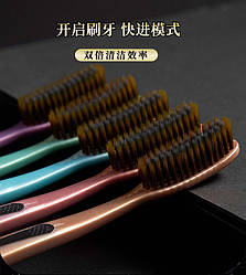 Зубна щітка з великою головкою і м'якою щетиною (набір із 5 шт.)