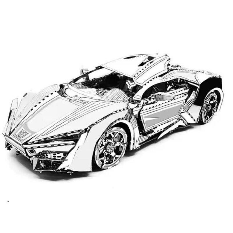 Металевий конструктор 3d пазл car