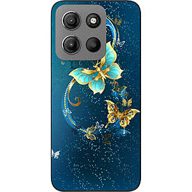 Чохол силіконовий Case для Motorola G15 Power з картинкою Красиві метелики