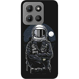 Чохол силіконовий Case для Motorola G15 Power з картинкою Космонавт і місяць