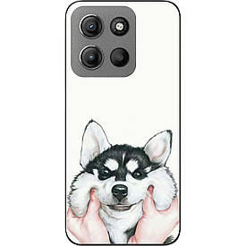 Бампер силіконовий Case для Motorola G15 Power з малюнком Хаскі