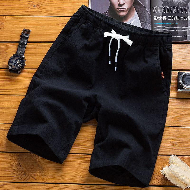 Шорти чоловічі Men's Casual Shorts Black Розмір 52