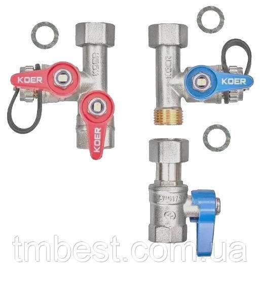 Комплект для під'єднання бойлера 1/2" Koer