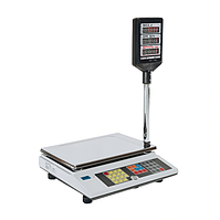 Ваги торгові електронні зі стійкою ВТА-60/15-5-А (15 кг) + RS-232