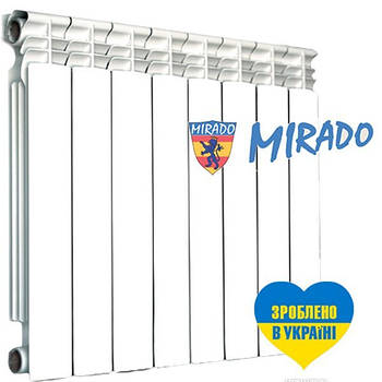 Біметалевий радіатор MIRADO 500/96 (ККІВ)