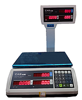 Ваги настільні торгові зі стійкою CAS ER-PLUS EU (6кг, 15кг, 30кг)