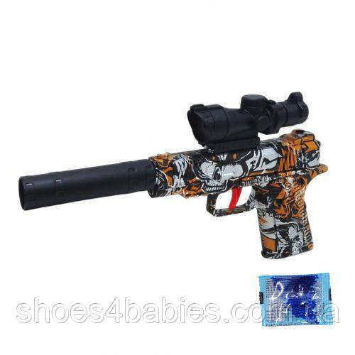 Пістолет іграшковий, стріляє орбізами (гідрогель)