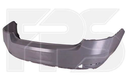 Задній бампер Skoda Octavia A7 17-20 (Тайвань) без отв. під п/тронік 5E5807421G