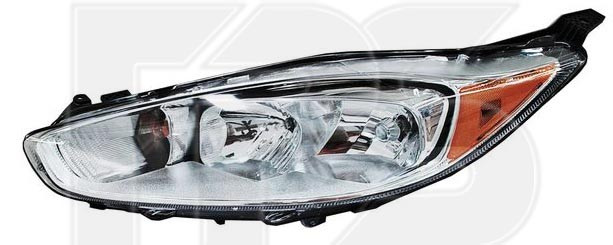 Фара права Ford Fiesta 13-17 Америка (Depo) механічна, світла D2BZ13008A