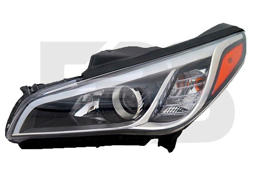 Фара передня ліва Hyundai Sonata LF 14-17 USA (FPS) галоген,LED