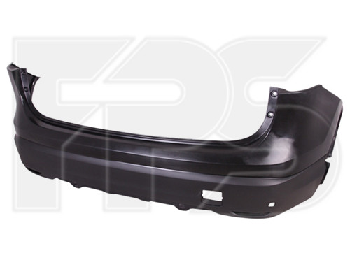 Задній бампер Nissan Qashqai 14-17 (Тайвань) з отв. під п/тронік 850224EB0H