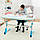 Дитячий стіл трансформер Amare 120см, 3 кольори, фото 7