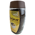 Кавова суміш Le Cafe BONJOUR суміш арабіки та робусти скляна банка 200 г, фото 3