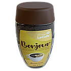 Кавова суміш Le Cafe BONJOUR суміш арабіки та робусти скляна банка 200 г, фото 4