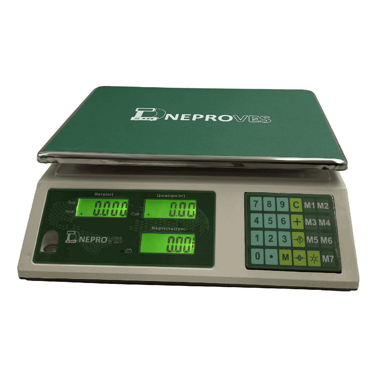 Ваги торгові Днепровес ВТД-ЛД1 (6 кг, 15 кг, 30 кг), фото 1