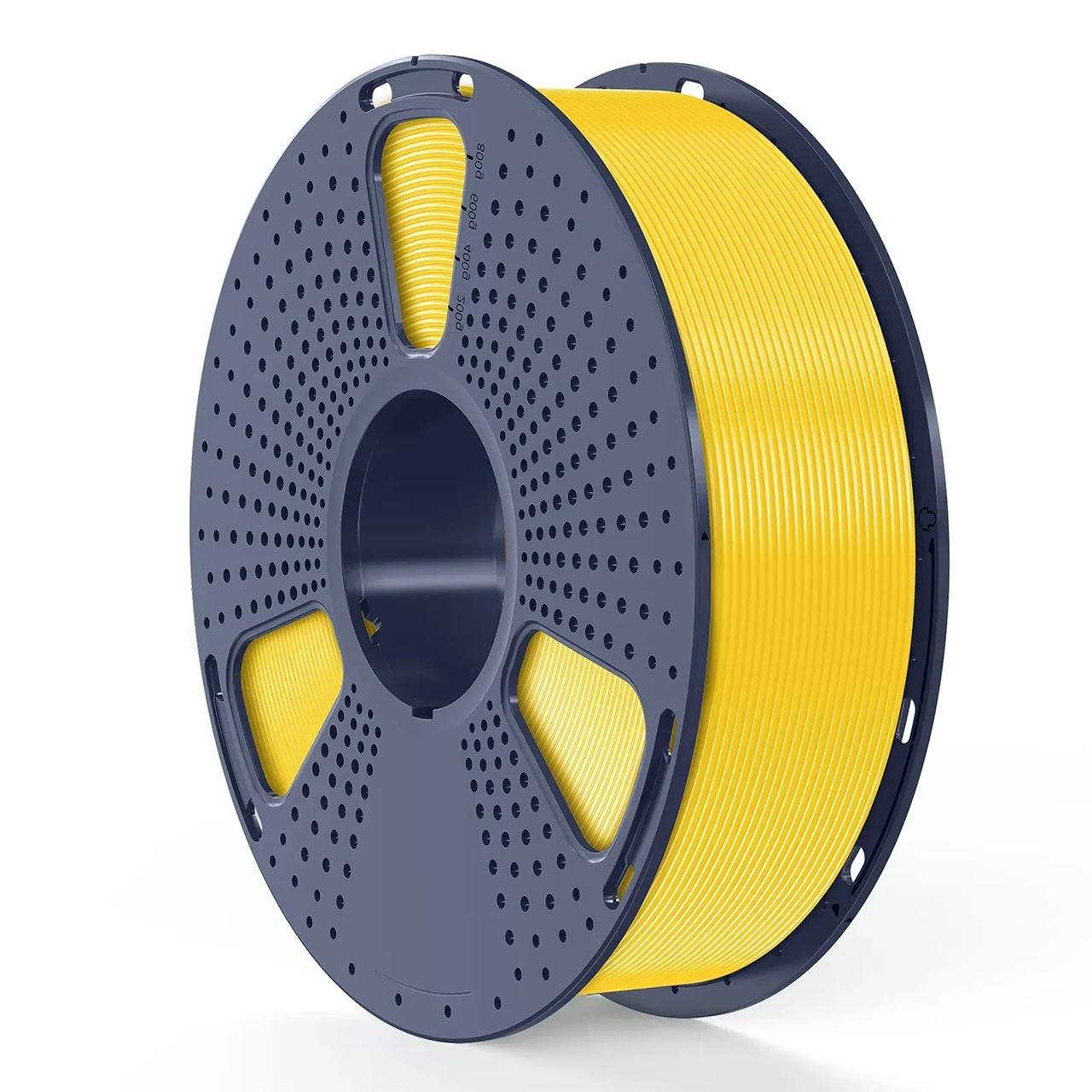 Пластик філамент для 3Д-друку SUNLU TPU Yellow (03550107Z), Reusable Spool, 1.75mm, 0.5kg, 190-230°C, :Жовтий