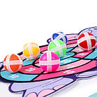 Дитячий дартс зі слоником і липкими кульками — безпечна розвивальна гра для дітей від 3 років, фото 4