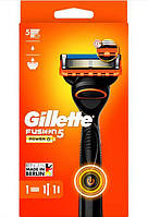 Станок для гоління Gillette Fusion Power(+1 картридж)