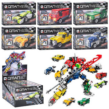 Конструктор Qman Робот 6в1 машина, від 126 деталей 41109 G-Rich