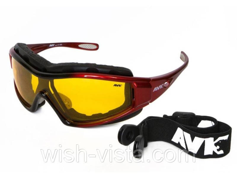 Окуляри AVK Flash червоний (AVK-FLASH), фото 1