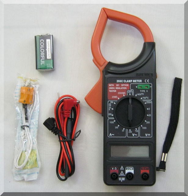 Токовимірні кліщі 266С (температура), фото 1