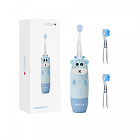 Дитяча зубна щітка Medica+ KidsBrush 2.0 Blue для надійного чищення зубів дитини