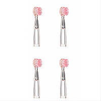 Насадки для дитячої зубної щітки Medica+ KidsBrush 2.0 Pink (4 шт) для яскравих і чистих зубчиків