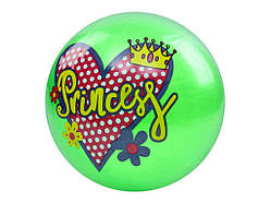 Мяч дитячий розмір 9 вага 63г зелений арт.MS 3984 ТМ METR