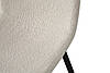 Стілець обідній Юкі тканина букле (чорний/бежевий), фото 6