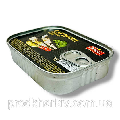 Балтійські Сардини гриль в олії Epinell Grill 140 грамів, фото 3