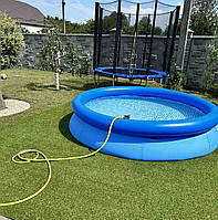 Ширина 1 метр штучна трава для басейна, балкону, тераси ворс 15 мм.