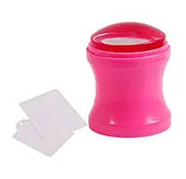 Штамп для стемпінгу силіконовий рожевий (широкий)