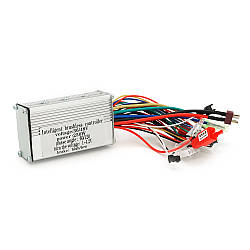 Безщітковий інтелектуальний дворежимний контролер для електротранспорту 36V/48V-250W, 18A smart