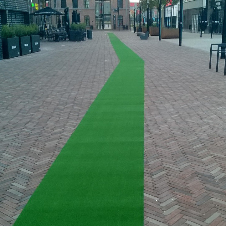 Рулонне покриття штучна трава для доріжок, виставок, дачі та басейну DecorGrass, фото 1