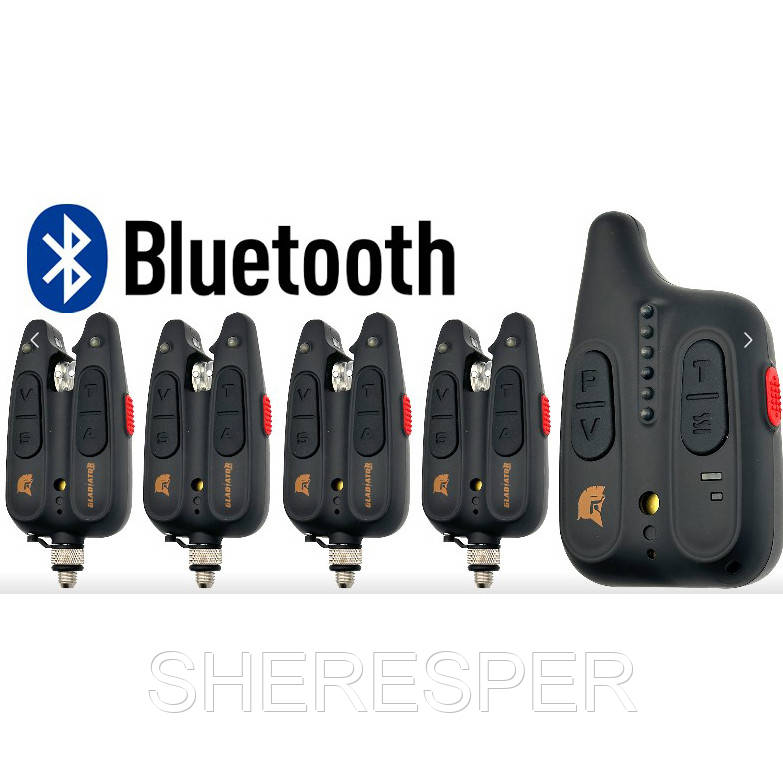 Набір сисигналізаторів GLADIATOR BL1518-4.1 у кейсі 4+1 пейджер + bluetooth