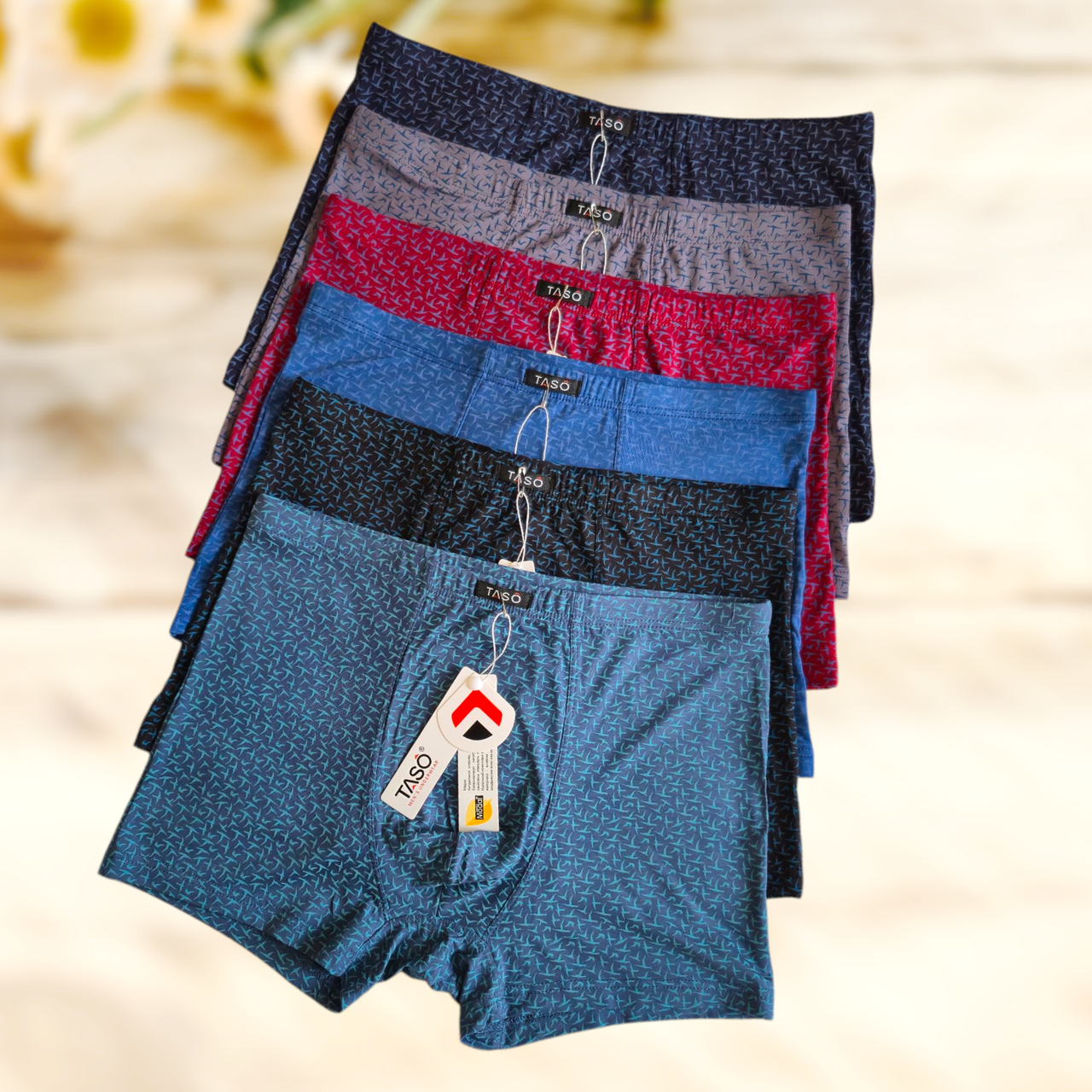 Чоловічі труси боксери Taso модал 1шт Розмір XL 2XL 3XL 4XL, фото 1