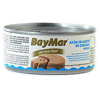 Тунець BayMar у соняшниковій олії 160 г