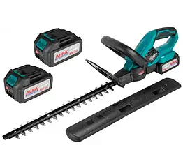 Акумуляторний кущоріз ALFA ALCHT21V-4AH шина 450 мм (2 АКБ 4Ам + зарядний пристрій)