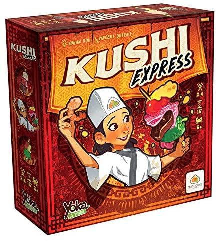 Настільна гра на швидкість для всієї родини Kushi Express, 6+