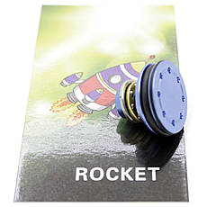 Голова поршня на 2 резинки алюміній Rocket, фото 6