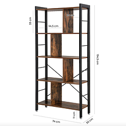 Стелаж Leobert Relax в стилі Loft smart