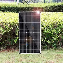 Сонячна панель 100W 12V з датчиком, інструкція для підключення, швидка зарядка акумулятора