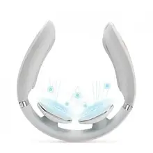 Масажер для шиї Smart Neck Massager 4335 з 3 режимами, акумуляторний, 42°C тепло, голосовий помічник